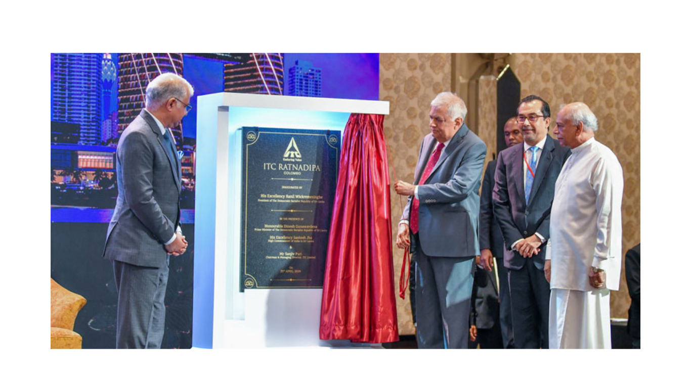 ITC RATNADIPA- AN ICON OF RESPONSIBLE LUXURY LAUNCHED IN COLOMBO