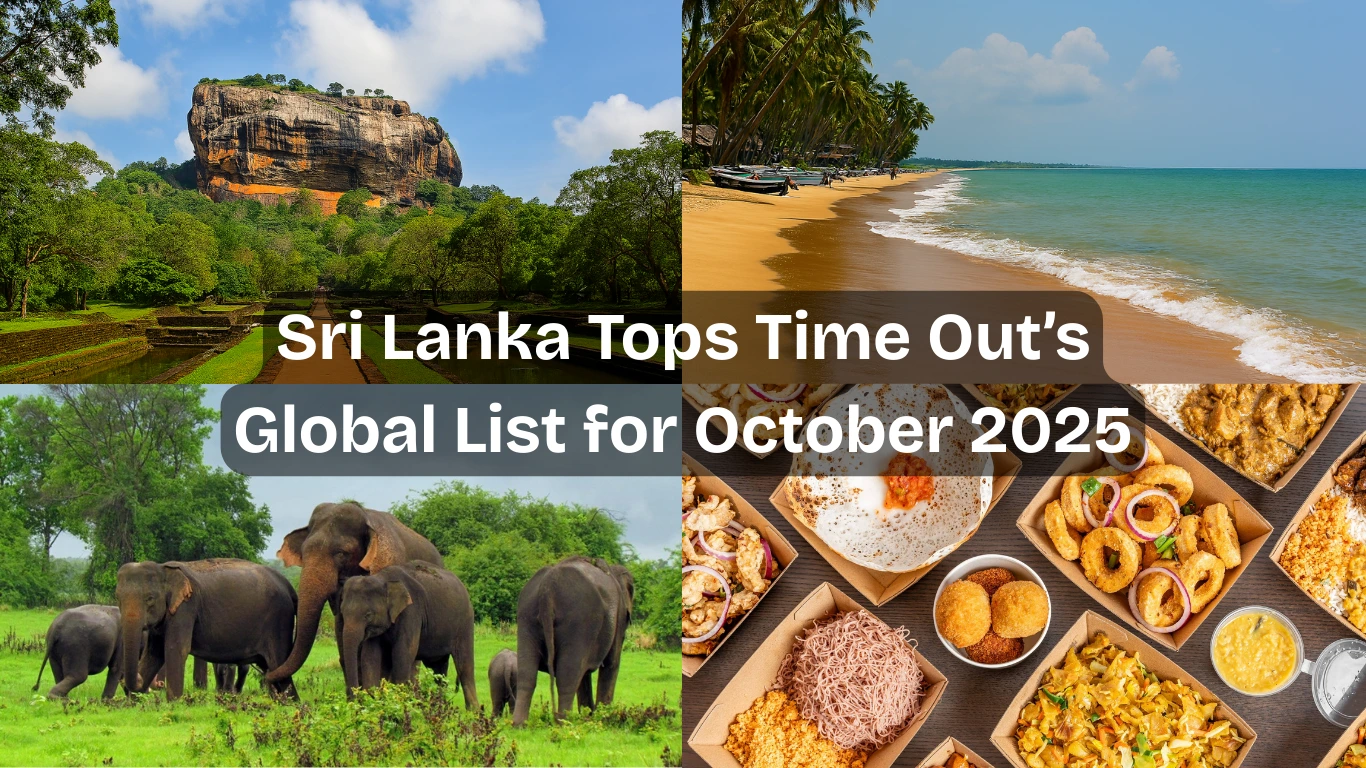 Sri Lanka Tops Time Out’s Global List for October 2025