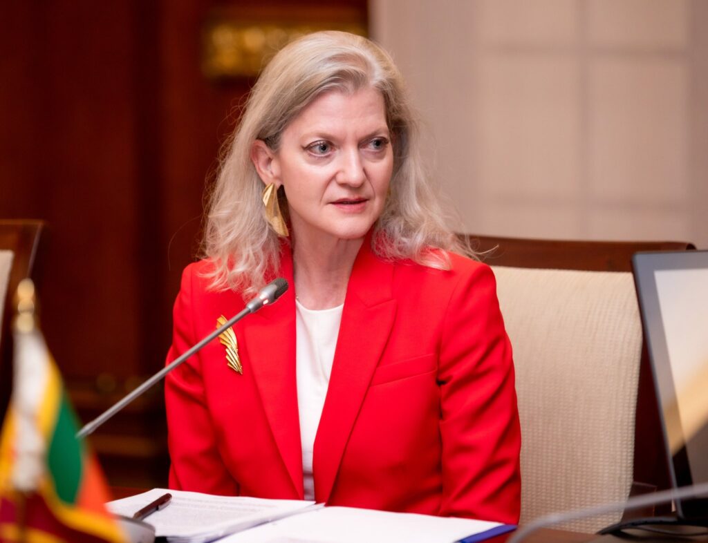 US Under Secretary Allison Hooker