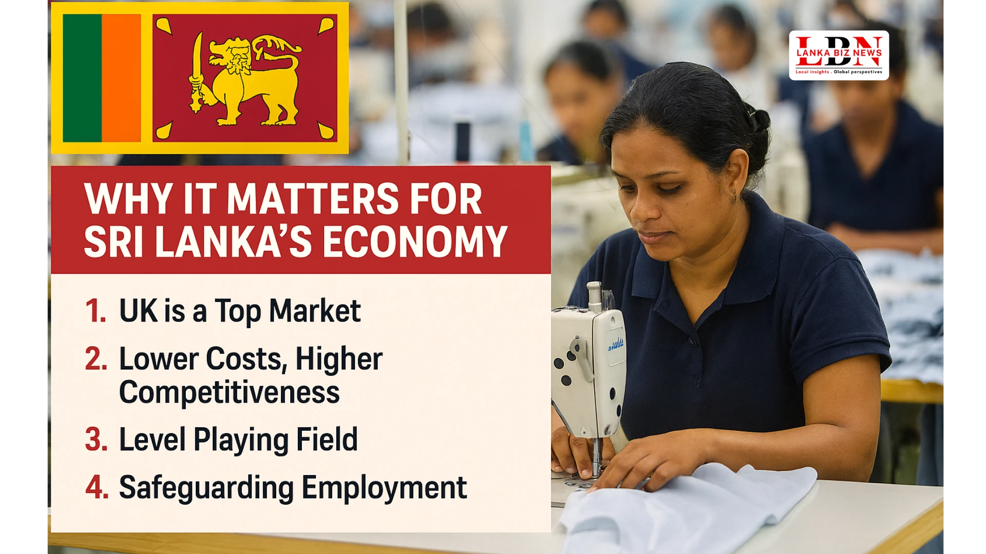 UK | Opens Doors for Sri Lankan Garments: A New Era of Opportunity from 2026