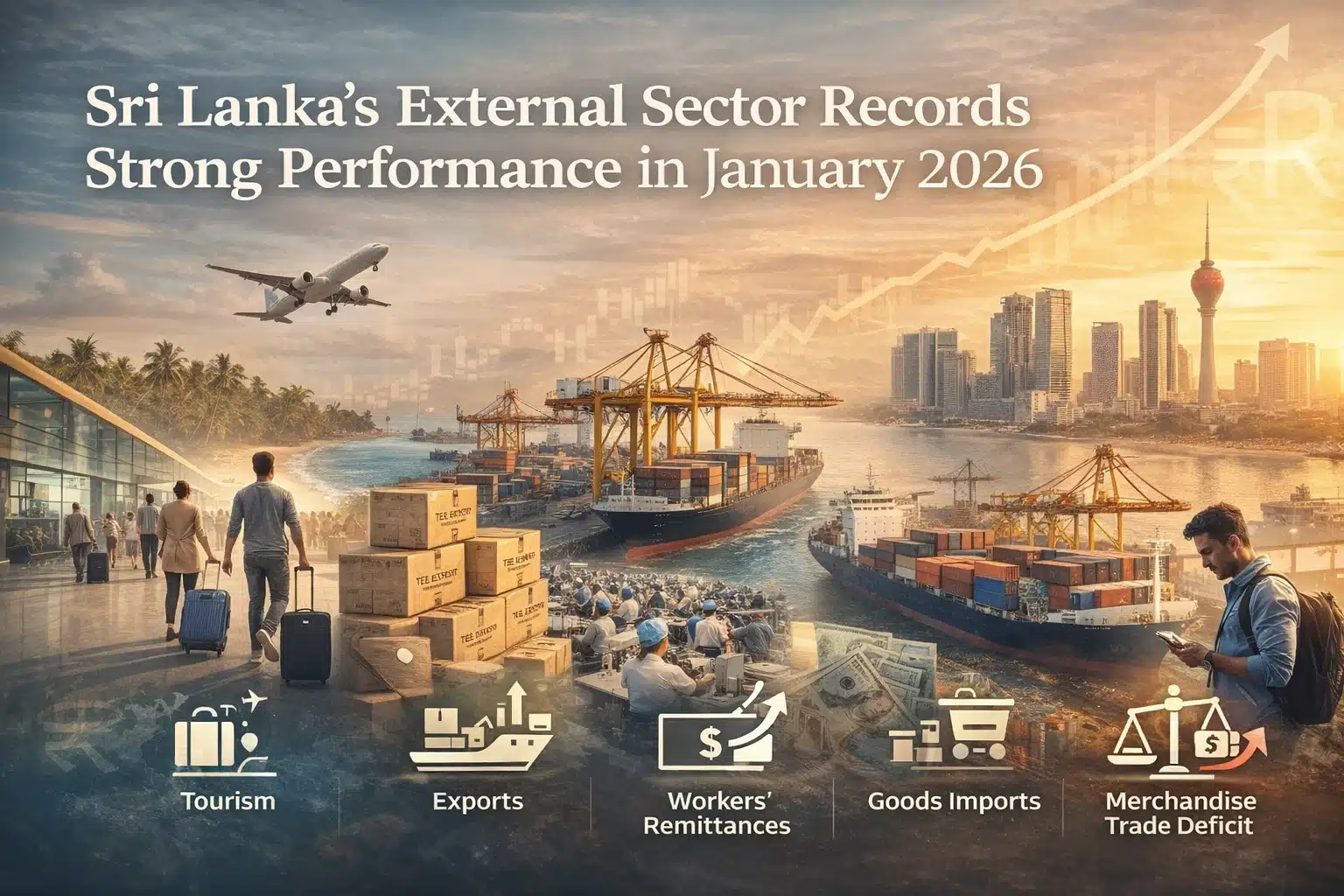 Sri Lanka’s External Sector Records Strong Performance in January 2026